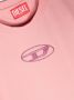 Diesel Kids T-shirt met geborduurd logo Roze - Thumbnail 3