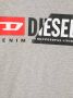 Diesel Kids T-shirt met logoprint Grijs - Thumbnail 3