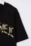 Diesel Kids T-shirt met logoprint Zwart - Thumbnail 3