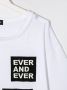 Diesel Kids T-shirt met patch Wit - Thumbnail 3