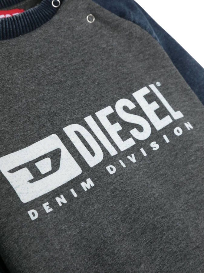 Diesel Kids T-shirt met print Grijs