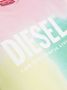 Diesel Kids T-shirt met tie-dye print Geel - Thumbnail 3