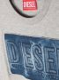 Diesel Kids T-shirt met logoprint Grijs - Thumbnail 3