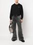 Diesel S-Rob-Doval-PJ katoenen sweater Zwart - Thumbnail 2