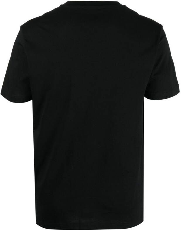 Diesel T-Diegor-D T-shirt met logo-applicatie Zwart