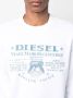 Diesel Sweater met logoprint Wit - Thumbnail 5