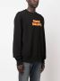 Diesel T-shirt met logoprint Zwart - Thumbnail 4