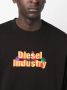 Diesel T-shirt met logoprint Zwart - Thumbnail 5