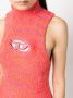 Diesel Leren jurk Roze - Thumbnail 5