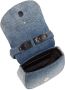 Diesel 1DR XS leren crossbodytas Blauw - Thumbnail 4