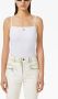 Diesel T-Hop-D tanktop met logo-applicatie Wit - Thumbnail 3
