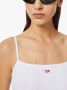 Diesel T-Hop-D tanktop met logo-applicatie Wit - Thumbnail 5