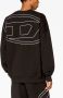 Diesel S-Rob-Megoval-D katoenen sweater Zwart - Thumbnail 4