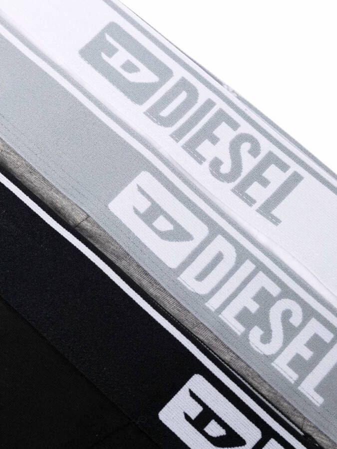 Diesel Set van drie slips Grijs