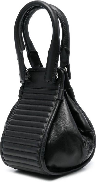 Diesel Shopper met logobedel Zwart