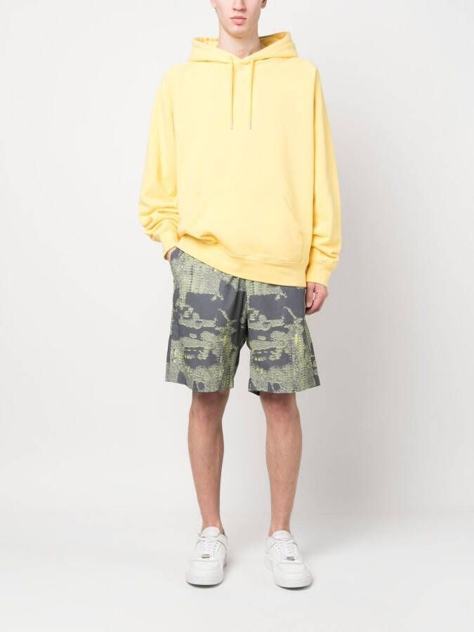 Diesel Shorts met print Grijs