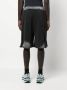 Diesel P-Tapos gelaagde shorts met tie-dye print Zwart - Thumbnail 4