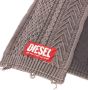 Diesel Katoenen sjaal Grijs - Thumbnail 2