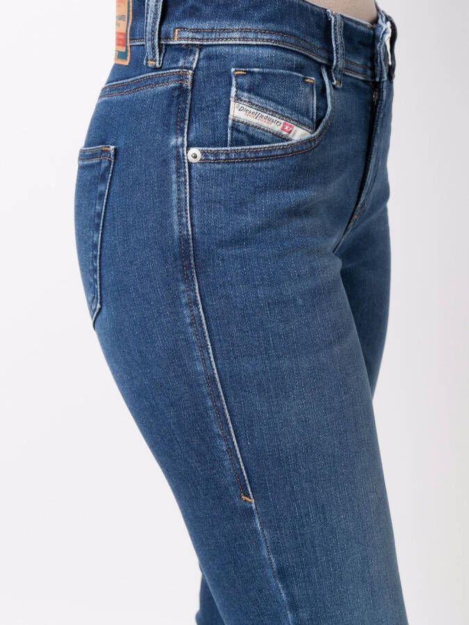Diesel Skinny jeans Blauw