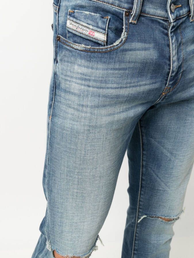 Diesel Skinny jeans Blauw