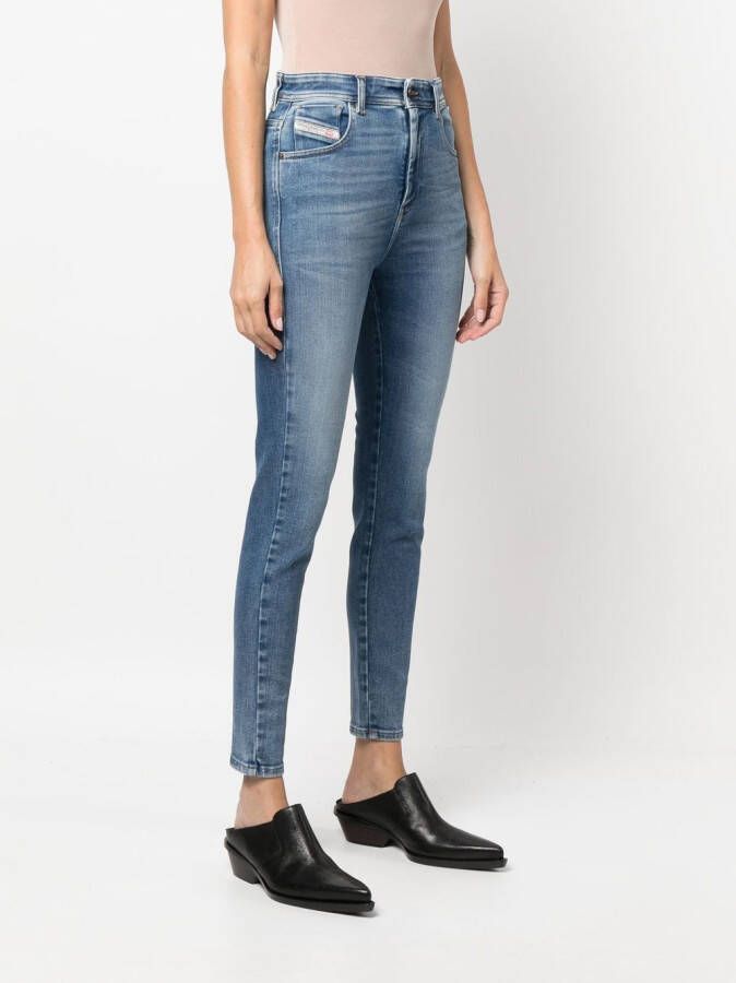 Diesel Skinny jeans Blauw