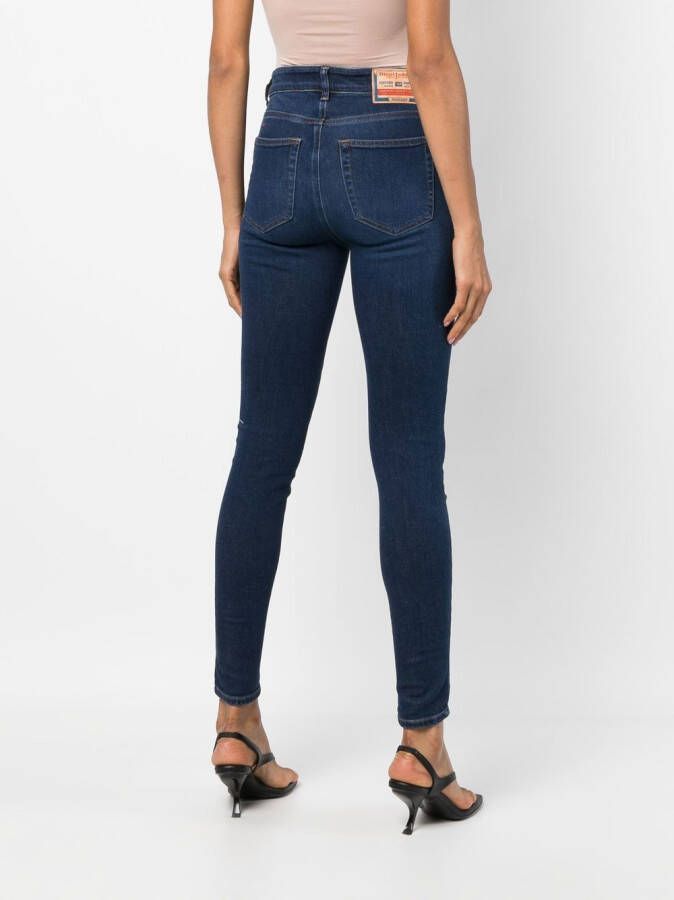 Diesel Skinny jeans Blauw