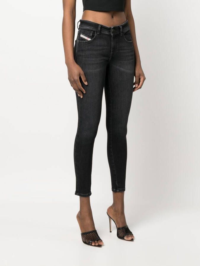 Diesel Skinny jeans Zwart
