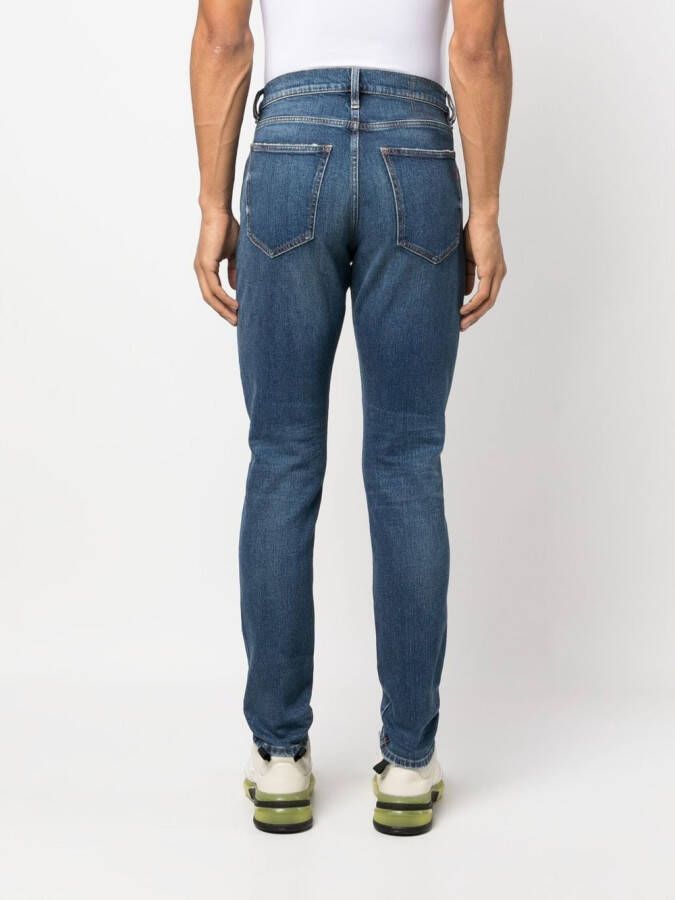 Diesel Slim-fit jeans Blauw