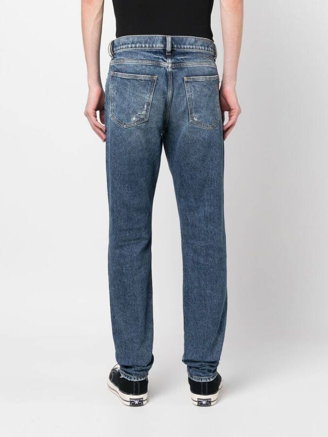 Diesel Slim-fit jeans Blauw