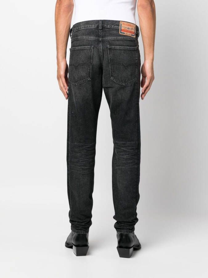 Diesel Slim-fit jeans Zwart