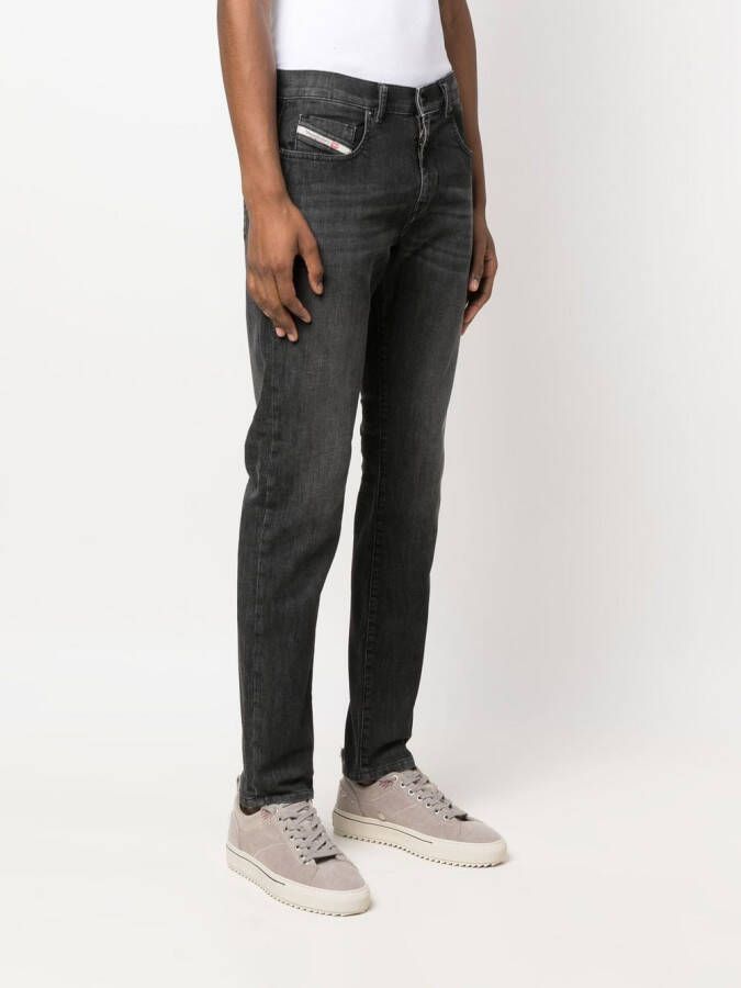 Diesel 2060 S-Strukt 09D52 skinny jeans Zwart