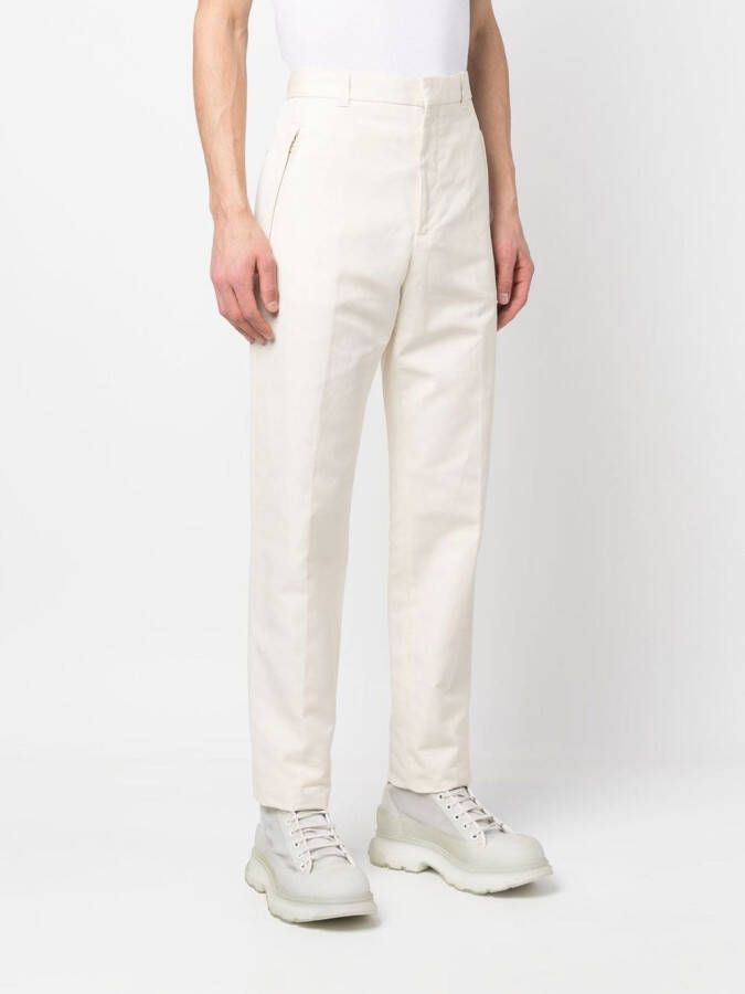 Diesel Straight broek Beige