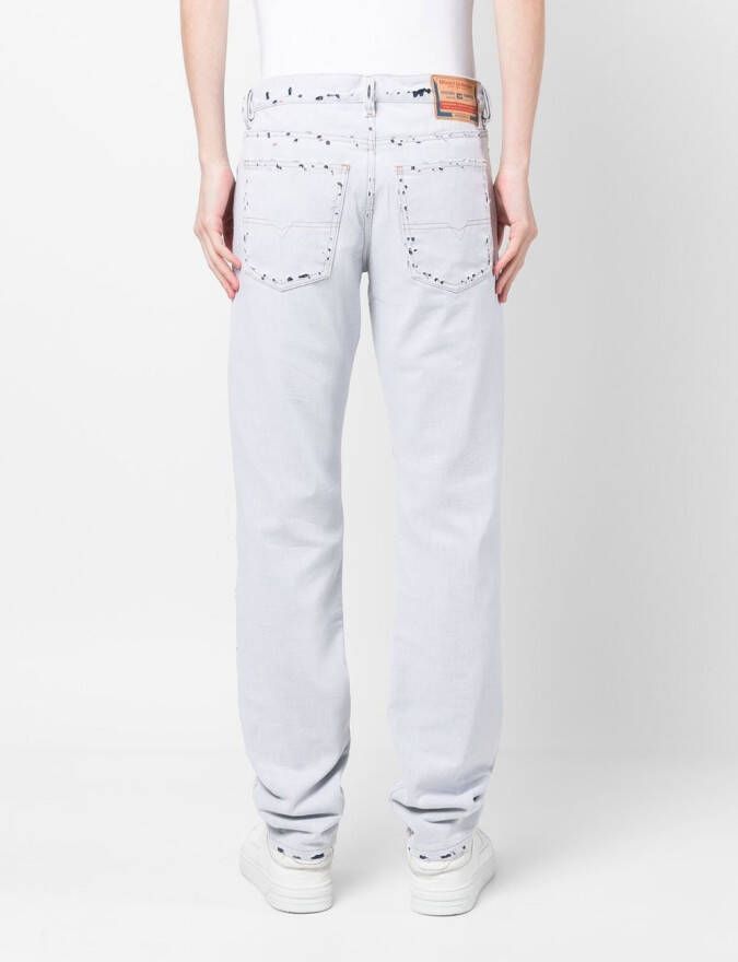 Diesel Straight jeans Blauw