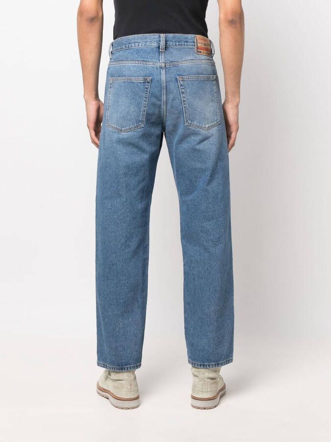 Diesel Straight jeans Blauw