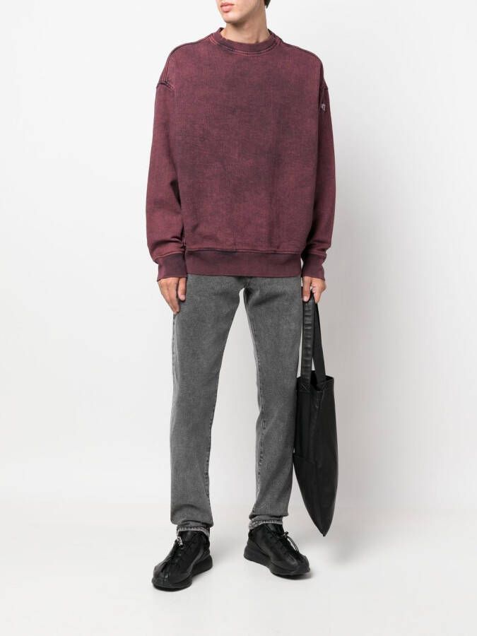Diesel Straight jeans Grijs