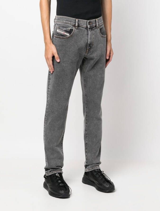 Diesel Straight jeans Grijs