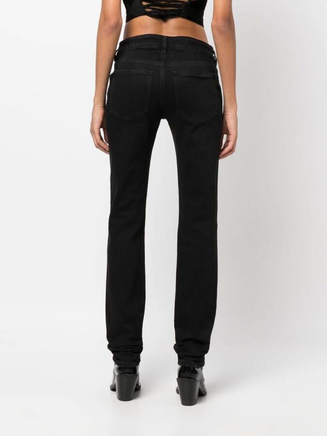 Diesel Straight jeans Zwart