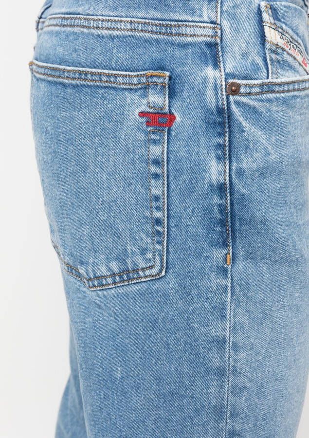 Diesel 2005 D-Fining 9B92L jeans met toelopende pijpen Blauw