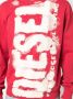Diesel Sweater met logoprint Rood - Thumbnail 5