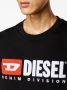 Diesel S-Ginn-Div sweater met logo-applicatie Zwart - Thumbnail 5