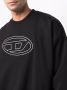 Diesel S-Mart-Bigoval katoenen sweater Zwart - Thumbnail 5