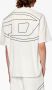 Diesel T-Boggy-Megoval-D T-shirt met print Wit - Thumbnail 4