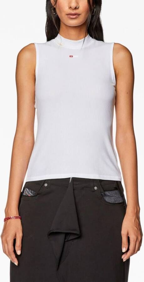 Diesel Mouwloze top Wit