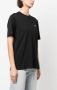 Diesel T-shirt met geborduurd logo Zwart - Thumbnail 3