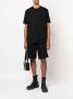Diesel T-Just-Microdiv katoenen T-shirt met geborduurd logo Zwart - Thumbnail 2