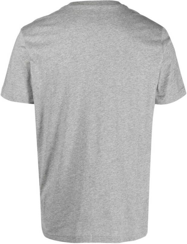Diesel T-Diegor-D T-shirt met logo-applicatie Grijs