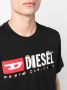 Diesel T-Just-Divstroyed katoenen T-shirt Zwart - Thumbnail 5