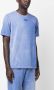 Diesel T-shirt met tie-dye print Blauw - Thumbnail 3