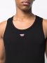 Diesel T-Lifty-D tanktop met geborduurd logo Zwart - Thumbnail 5