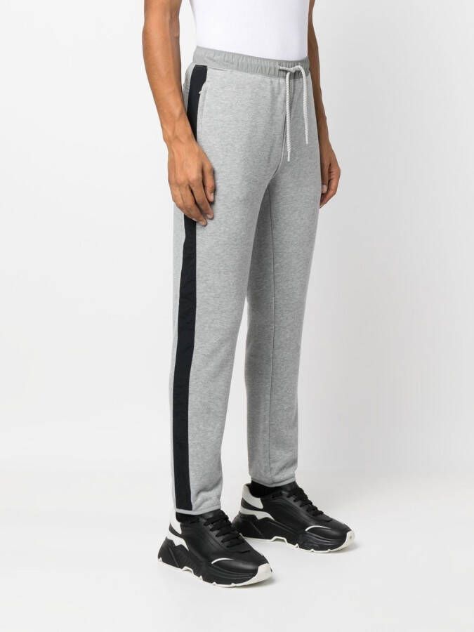 Diesel Trainingsbroek met logopatch Grijs